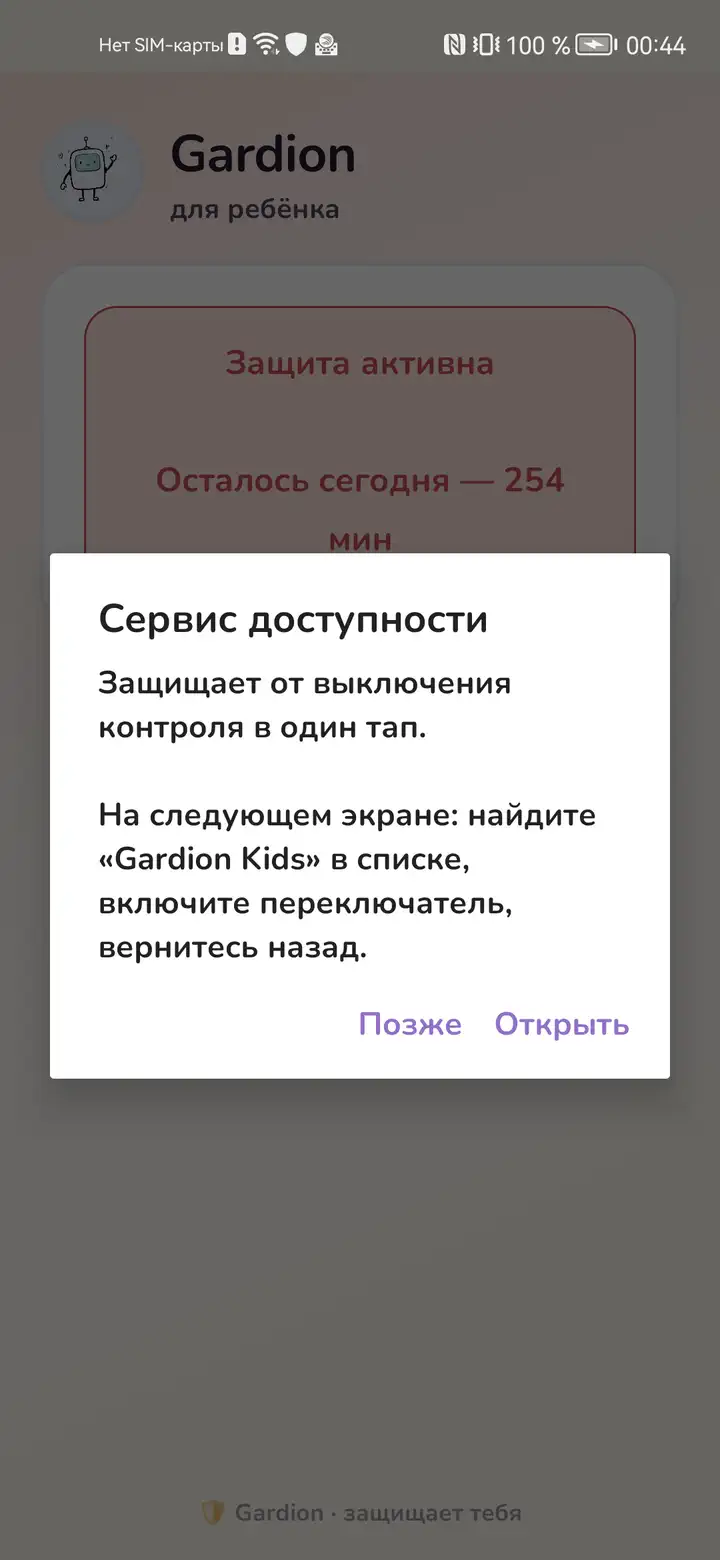 Объяснение специальных возможностей